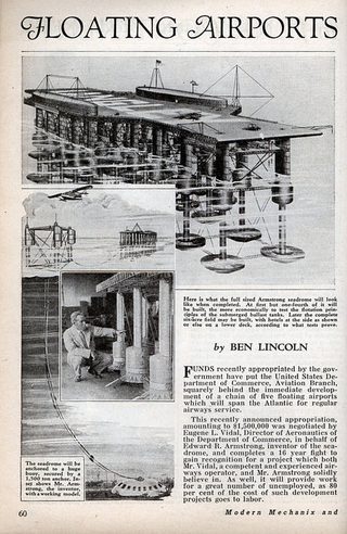 Illustration for article titled 12 Floating Airports That Turn City Skylines and Rivers into Landing Strips